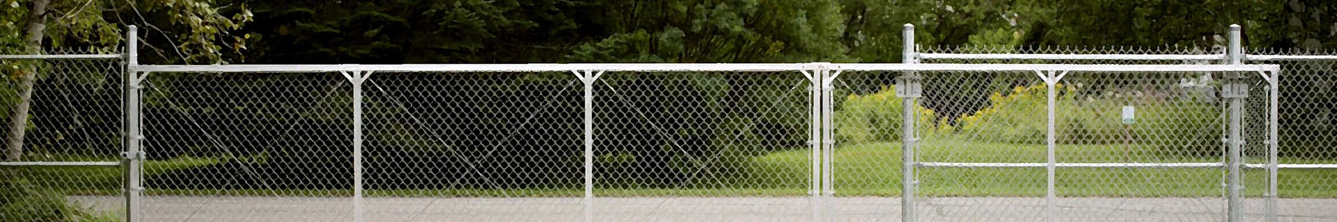 Chain Link Fence product photo showing the product structure