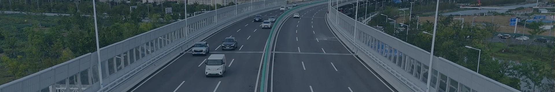 Ribbed metal panel surface resembling a sound barrier panel
