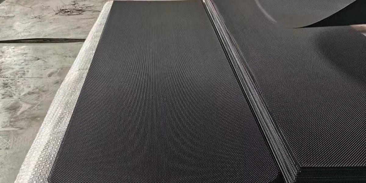 PET invisible insect screen fitted to a window