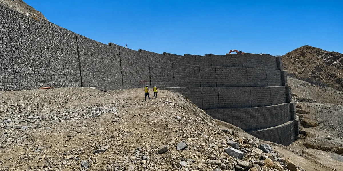 Reinforced Gabion product image showing structure and appearance