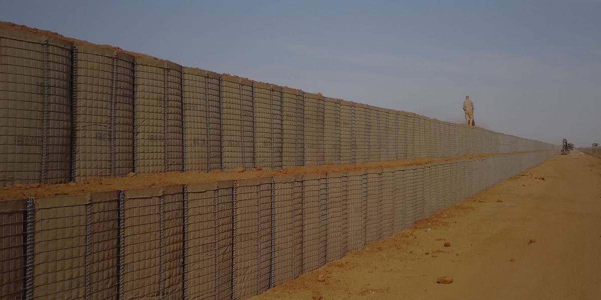 Protective barrier system for temporary security