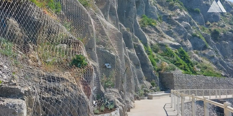 Slope protection system image